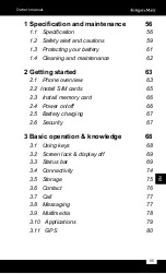 Preview for 55 page of Kruger&Matz KM0429 DRIVE 4 Owner'S Manual