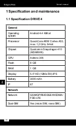 Preview for 56 page of Kruger&Matz KM0429 DRIVE 4 Owner'S Manual