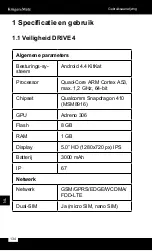 Предварительный просмотр 134 страницы Kruger&Matz KM0429 DRIVE 4 Owner'S Manual