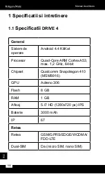 Preview for 186 page of Kruger&Matz KM0429 DRIVE 4 Owner'S Manual