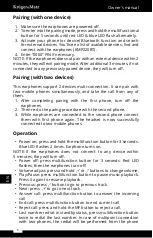 Preview for 8 page of Kruger&Matz KMP220BT Owner'S Manual