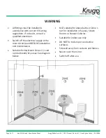 Предварительный просмотр 3 страницы Krugg ICON ADA Installation & User Manual