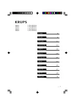 Preview for 5 page of Krups 3 Mix 2000 XL GNA 2 Series Manual