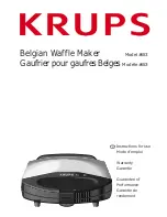 Preview for 1 page of Krups 653 Instructions For Use Manual