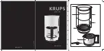 Krups AROMA CAFE F1830110 Manual preview