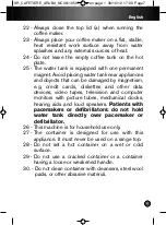 Preview for 5 page of Krups Aruba KM900855 Manual