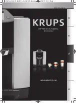 Preview for 100 page of Krups Barista EA9000 Series Manual