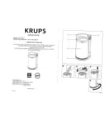 Preview for 2 page of Krups Chrome Touch GX 4100 Instructions