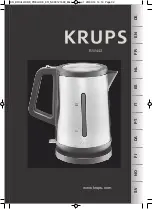 Krups CONTROL LINE BW442 Series Manual preview