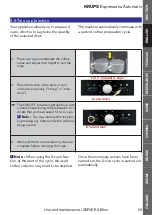 Предварительный просмотр 25 страницы Krups Espresseria Automatic EA 80 Series Use And Maintenance