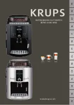 Предварительный просмотр 2 страницы Krups Espresseria Automatic EA80 Series Manual