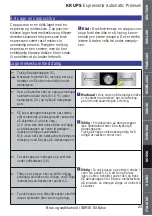 Предварительный просмотр 241 страницы Krups Espresseria Automatic EA82 Series Use And Maintenance