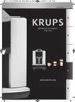 Предварительный просмотр 150 страницы Krups Espresso Automatic EA90 Series Manual