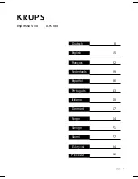 Preview for 7 page of Krups Espresso Vivo 880 User Manual