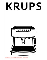 Krups F 897 User Manual предпросмотр