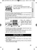 Preview for 7 page of Krups F654 Manual