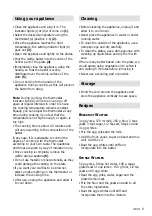 Preview for 9 page of Krups FDD541 Manual