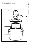 Preview for 2 page of Krups gelatissima Instructions For Use Manual