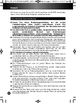 Предварительный просмотр 62 страницы Krups GVS1 Manual