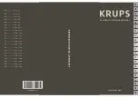 Предварительный просмотр 1 страницы Krups INTUITION EXPERIENCE EA876 Manual