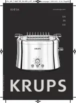 Krups KH754 Manual preview