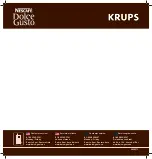 Предварительный просмотр 50 страницы Krups NESCAFE DOLCE GUSTO KP500650 User Manual