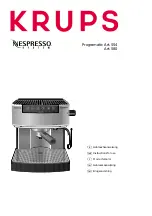 Предварительный просмотр 1 страницы Krups NESPRESSO 580 Instructions For Use Manual