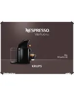 Krups Nespresso Vertuo Plus Manual preview