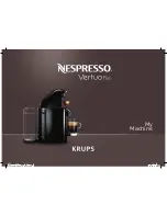 Preview for 1 page of Krups Nespresso Vertuo Plus Manual