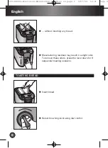 Предварительный просмотр 8 страницы Krups PRECISION KH7003 Series Manual