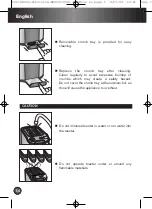 Предварительный просмотр 14 страницы Krups PRECISION KH7003 Series Manual