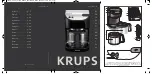 Krups PRECISION KM500510 Manual preview