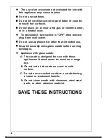 Preview for 4 page of Krups Premium 253 Instructions For Use Manual