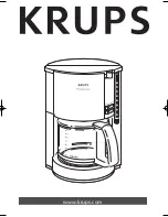 Preview for 1 page of Krups Proaroma F30901 Operating Instructions Manual