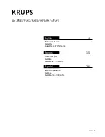 Preview for 3 page of Krups PROAROMA THERM FME1 User Manual