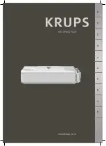 Krups VACUPACK PLUS Operating Instructions Manual preview