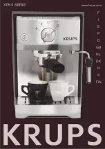 Krups XP52 Series Manual предпросмотр