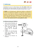 Preview for 11 page of Krystufek PANCONTROL PAN Leckstromzange Operating Manual