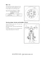 Preview for 72 page of KS Motorcycles K-LIGHT125 Maintenance Manual