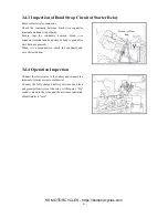 Preview for 94 page of KS Motorcycles K-LIGHT125 Maintenance Manual