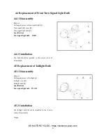 Preview for 99 page of KS Motorcycles K-LIGHT125 Maintenance Manual