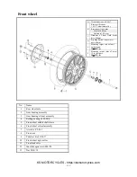 Preview for 130 page of KS Motorcycles K-LIGHT125 Maintenance Manual