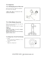 Preview for 138 page of KS Motorcycles K-LIGHT125 Maintenance Manual