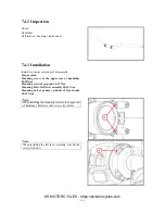 Preview for 145 page of KS Motorcycles K-LIGHT125 Maintenance Manual