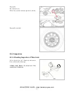 Preview for 164 page of KS Motorcycles K-LIGHT125 Maintenance Manual