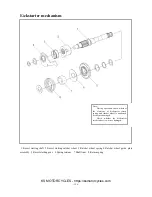 Preview for 221 page of KS Motorcycles K-LIGHT125 Maintenance Manual