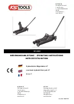 Preview for 1 page of KS Tools 161.0361 Operating Instructions Manual