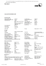 Preview for 71 page of KSB 88980/02 Operating And Maintenance Instructions Manual