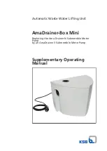 KSB Ama-Drainer-Box Mini Supplementary Operating Manual preview