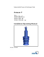 Preview for 1 page of KSB Amacan P 1000-700 Installation & Operating Manual